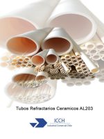 un conjunto de tubos refractarios cerámicos AL203